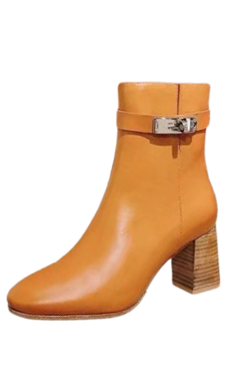 Hermes, Women's Boot, Orange