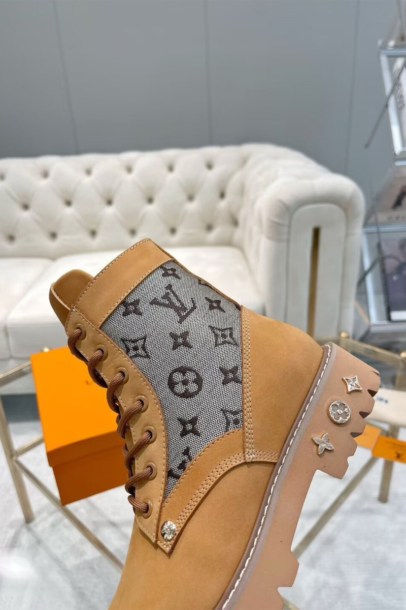 Louis Vuitton, Women's Boot, Camel