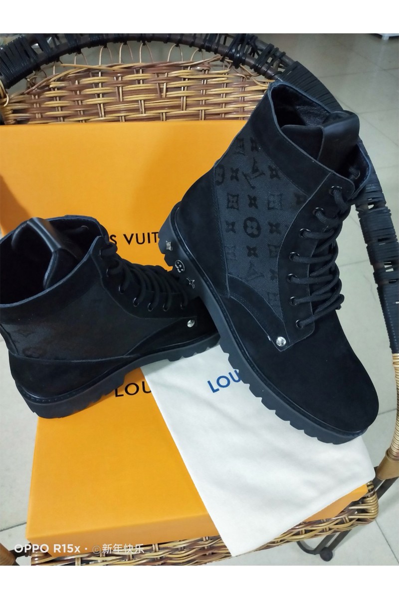 Louis Vuitton, Women's Boot, Black