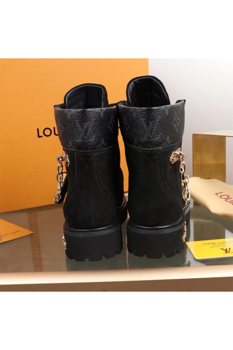 Louis Vuitton, Women's Boot, Black