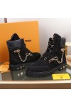 Louis Vuitton, Women's Boot, Black