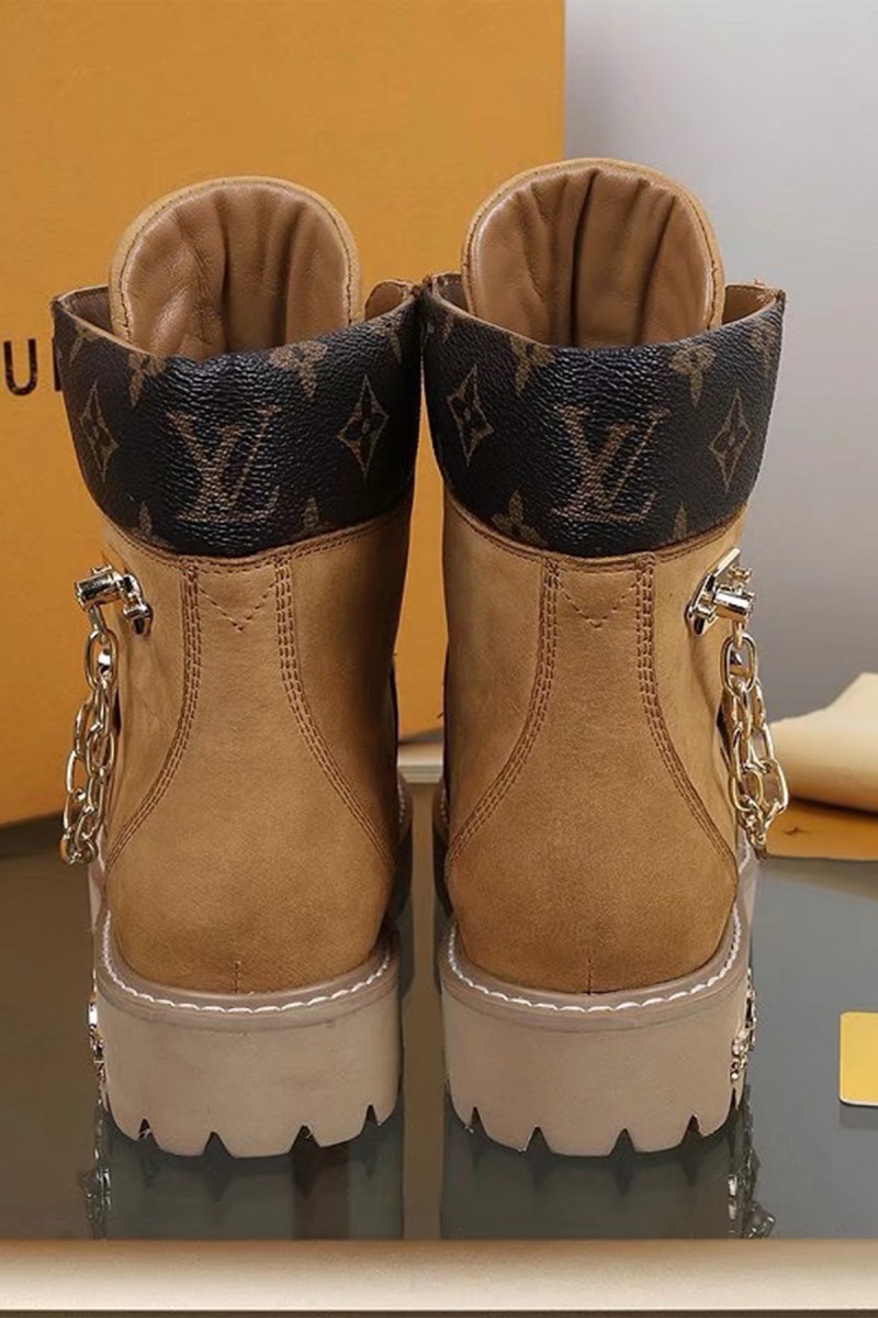 Louis Vuitton, Women's Boot, Camel