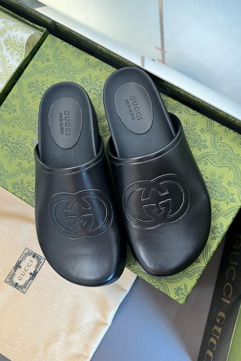 Gucci, Men's Slipper, Black