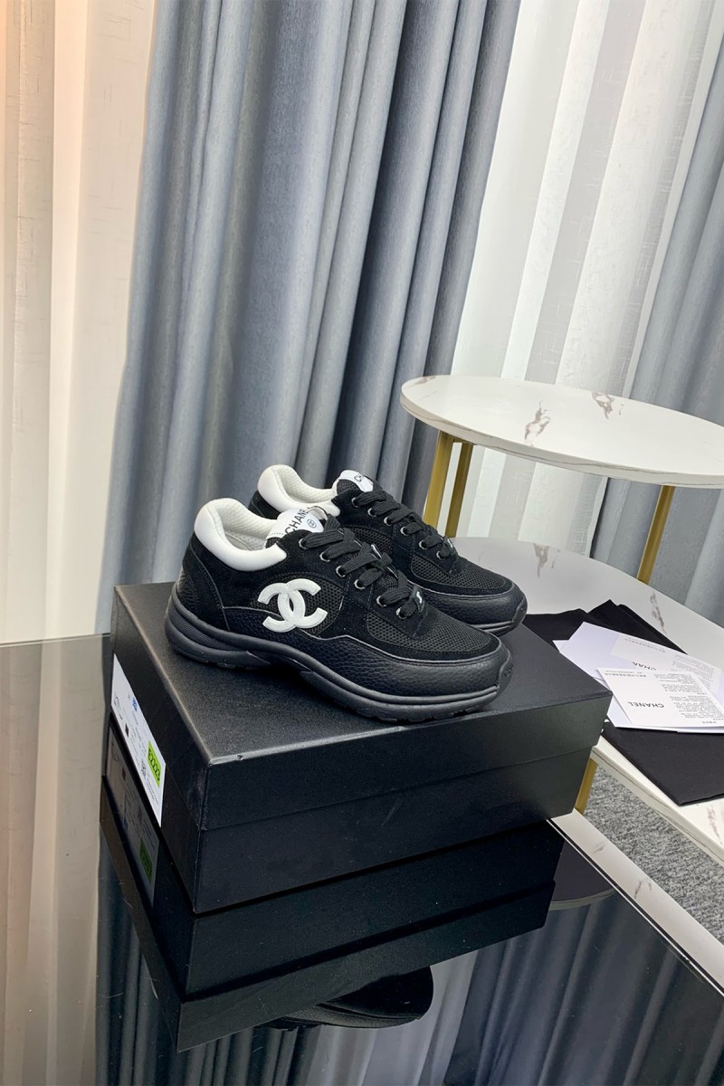 Chanel, Men's Sneaker, Black