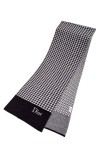 Christian Dior, Unisex Scarf, Black