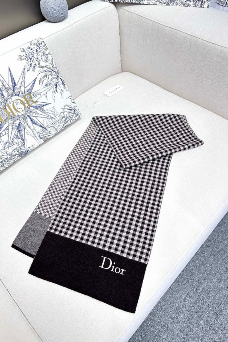 Christian Dior, Unisex Scarf, Black