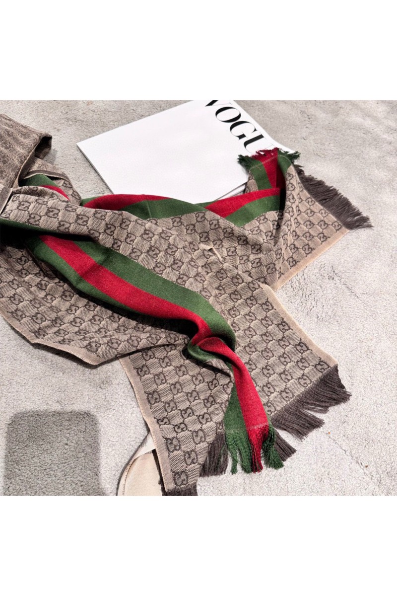 Gucci, Women's Scarf Brown