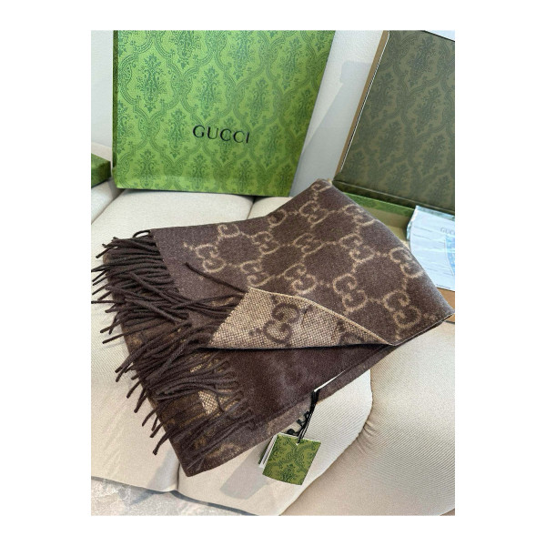 Gucci, Women's Scarf Brown