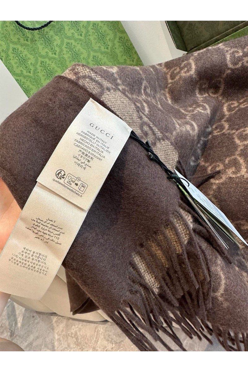 Gucci, Women's Scarf Brown