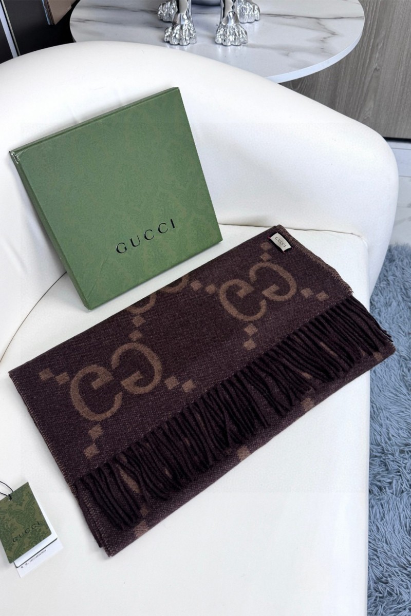 Gucci, Women's Scarf Brown