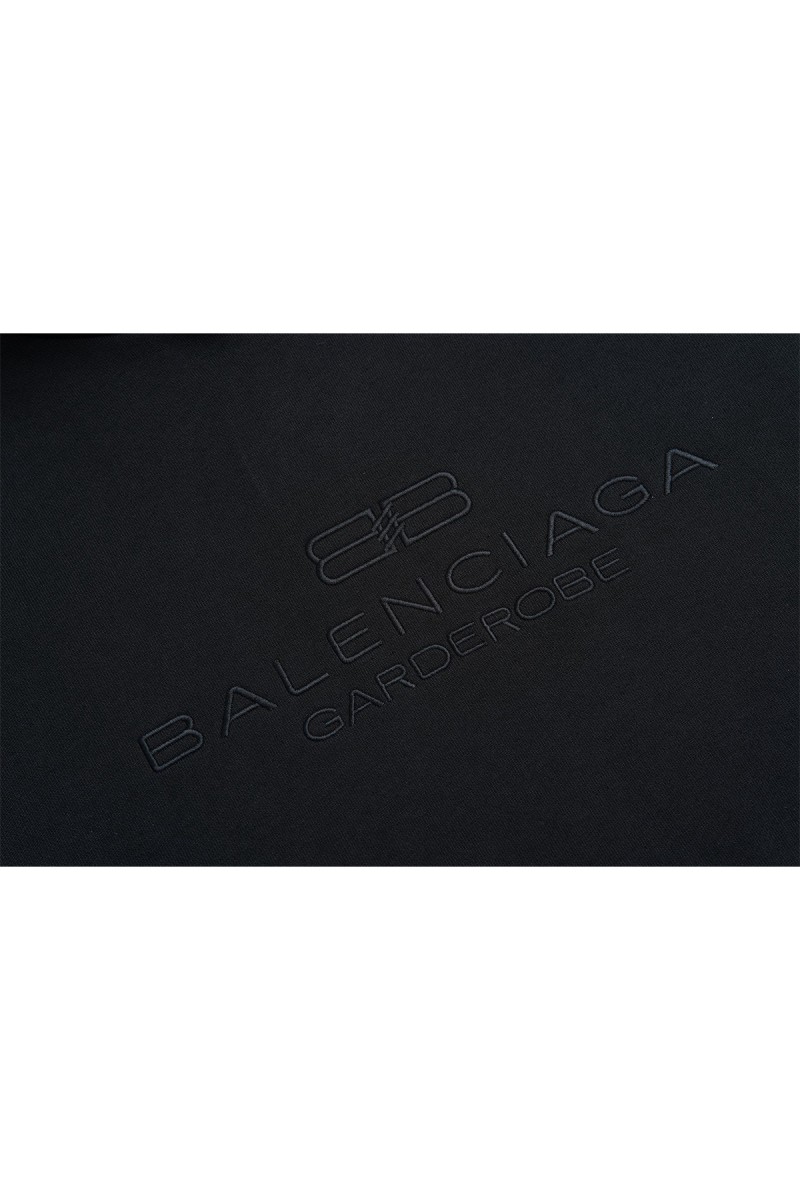 Balenciaga, Men's Hoodie, Black