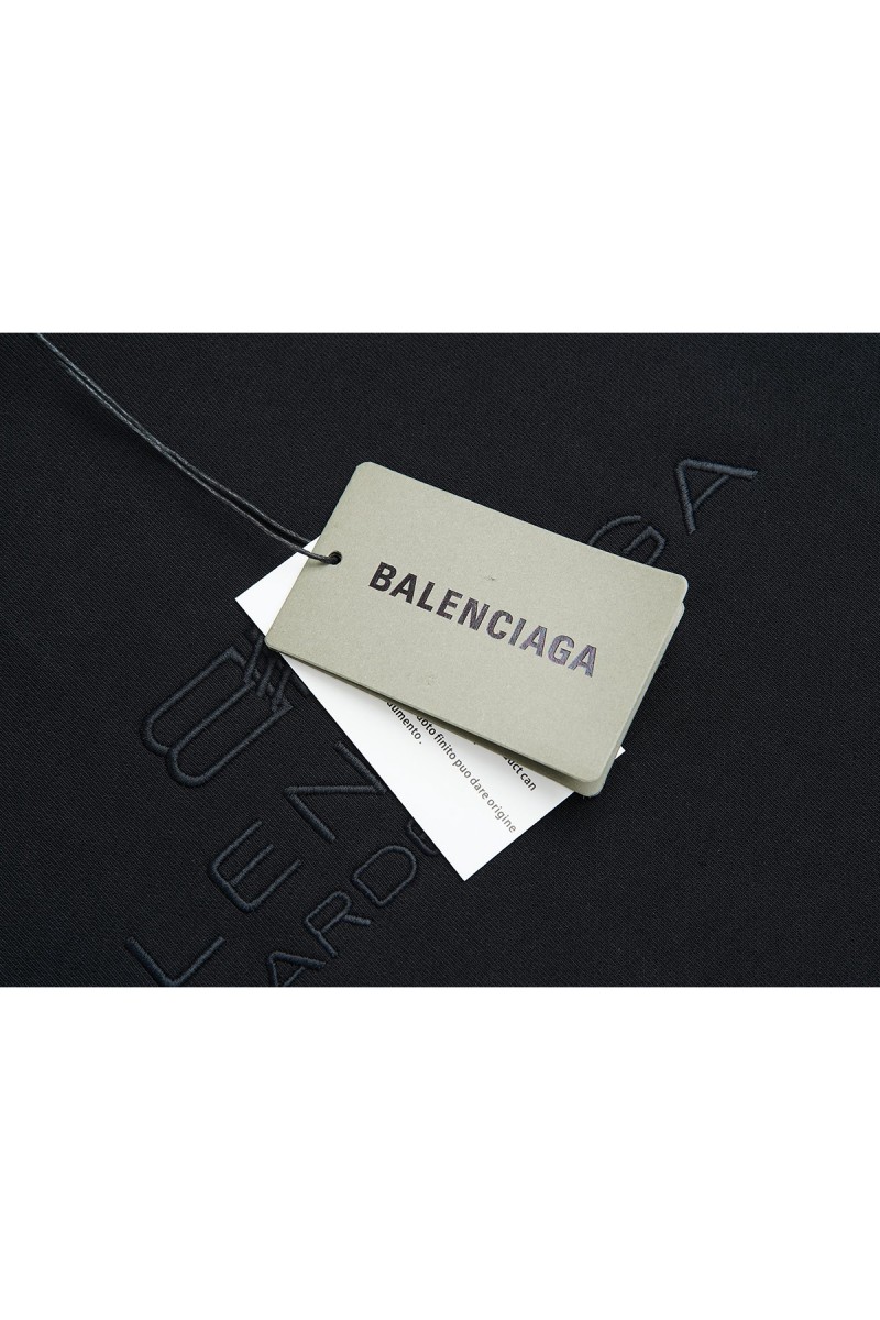 Balenciaga, Men's Hoodie, Black