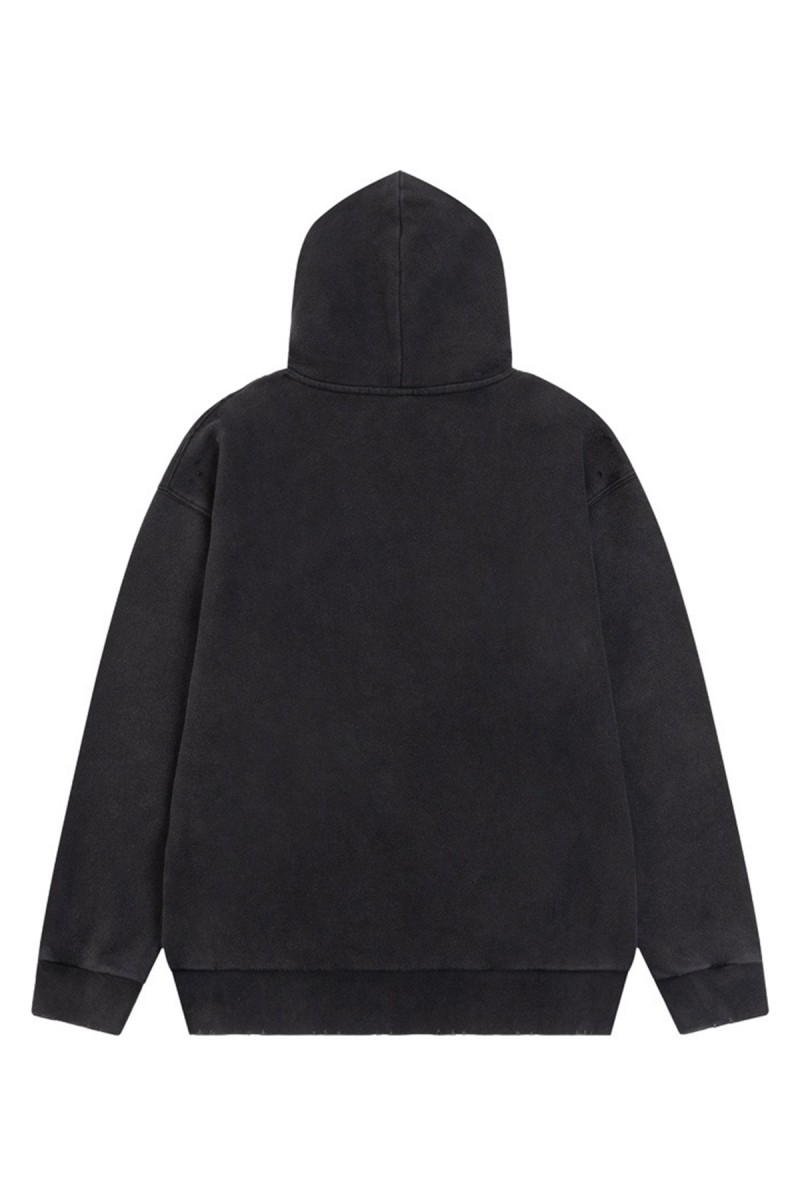 Balenciaga, Men's Hoodie, Black