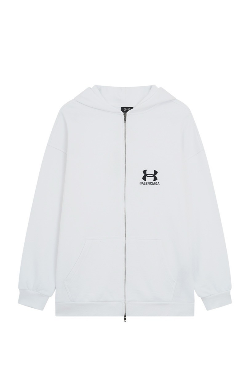 Balenciaga, Men's Hoodie, White