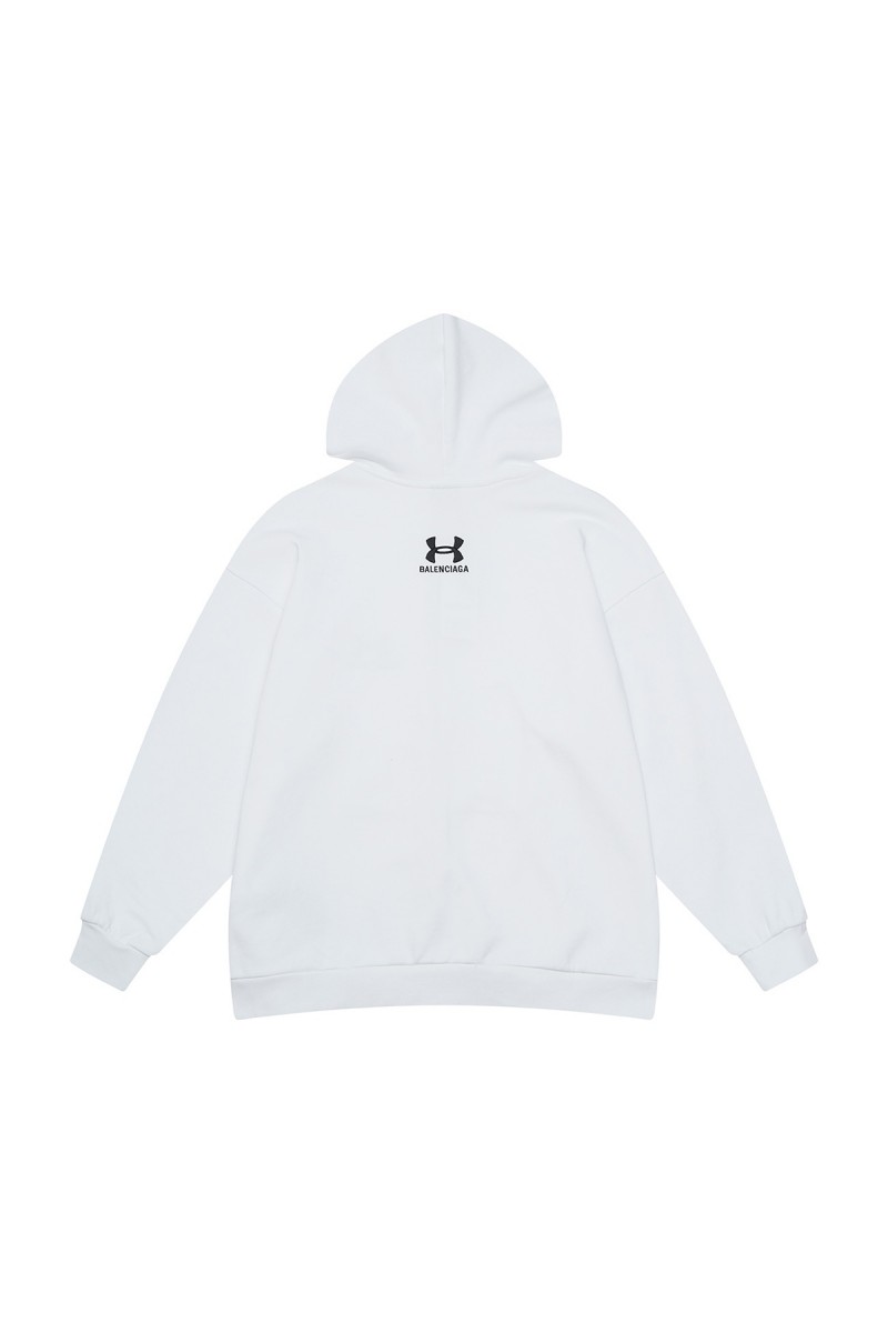 Balenciaga, Men's Hoodie, White