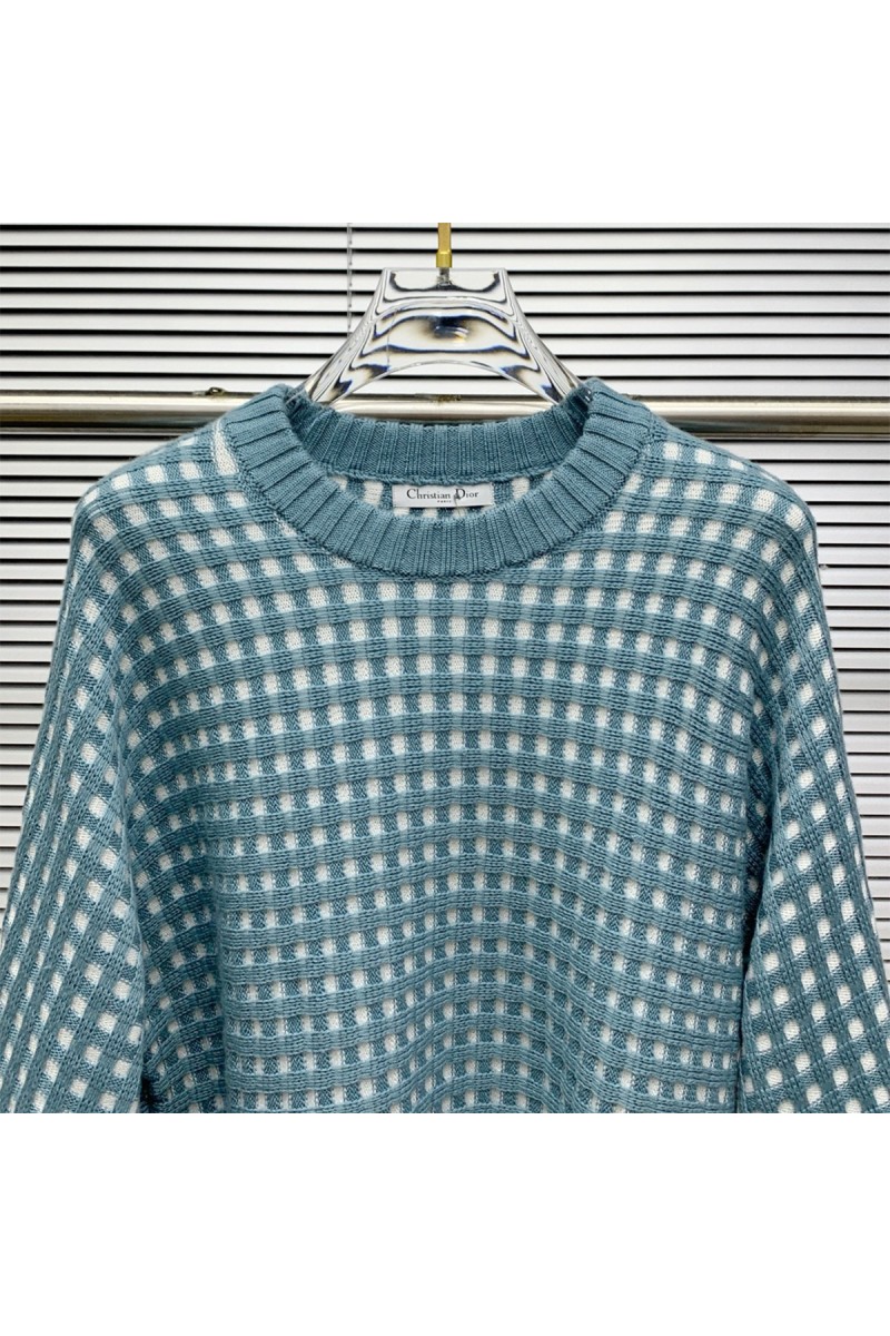 Christian Dior, Men's Pullover, Blue