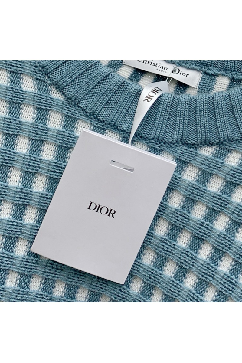 Christian Dior, Men's Pullover, Blue