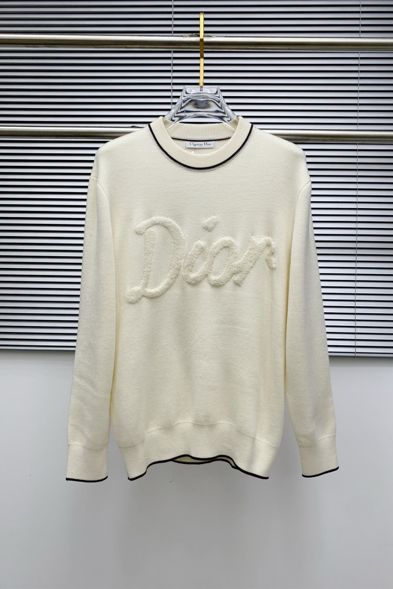 Christian Dior, Men's Pullover, White