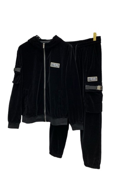 Christian Dior, Men's Tracksuit, Black