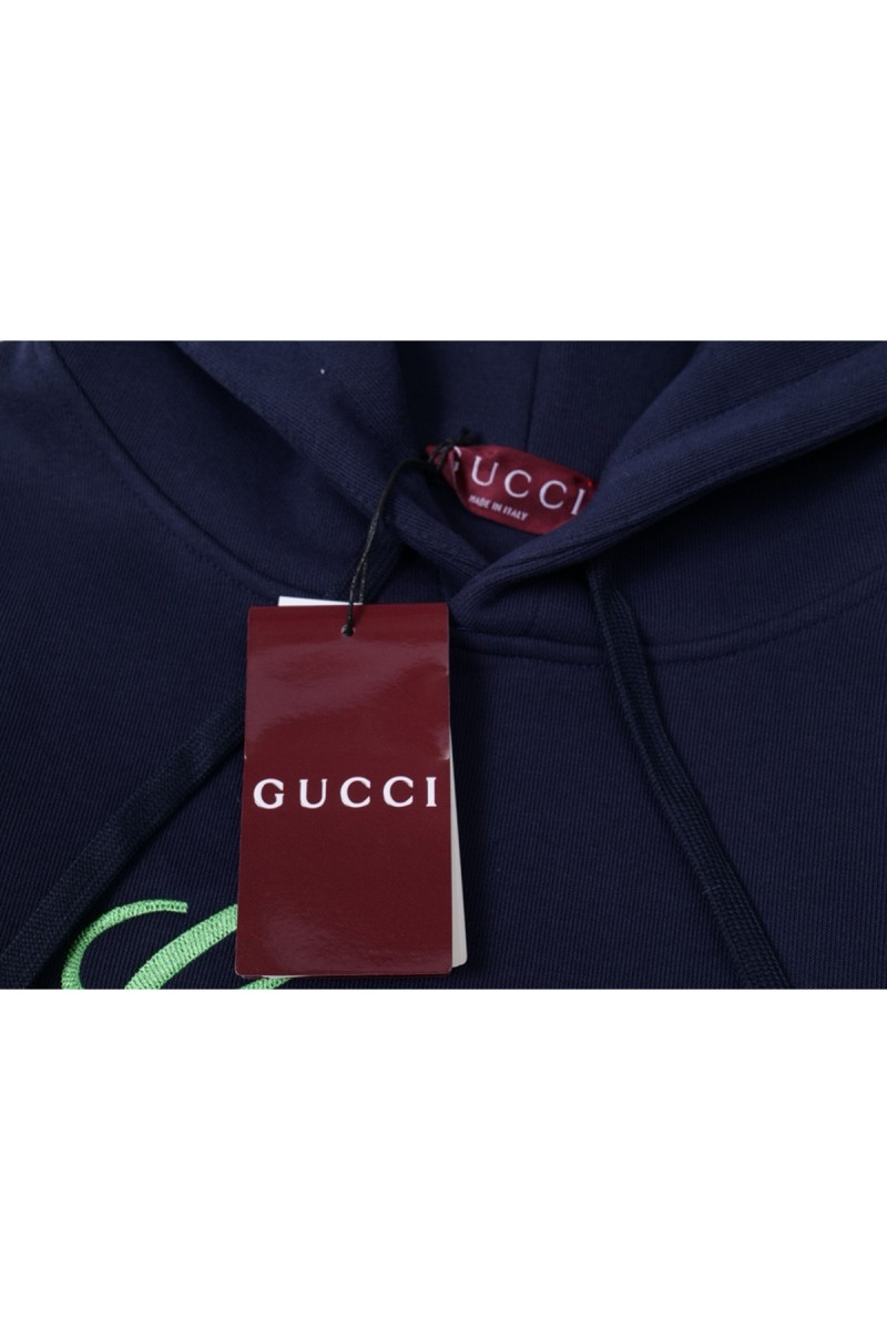 Gucci, Men's Hoodie, Navy