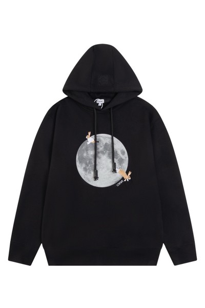 Loewe, Men' s Hoodie, Black