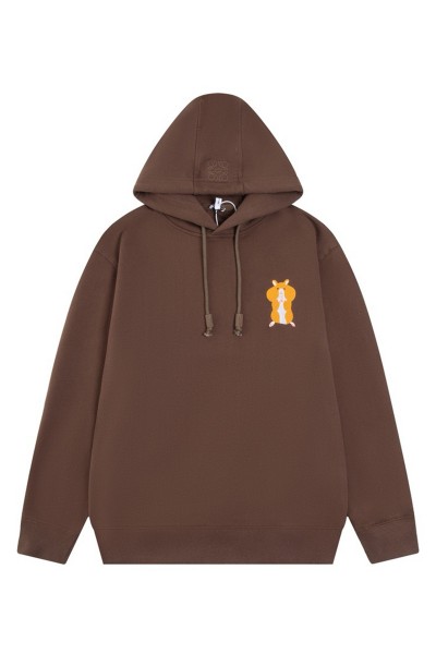 Loewe, Men' s Hoodie, Brown