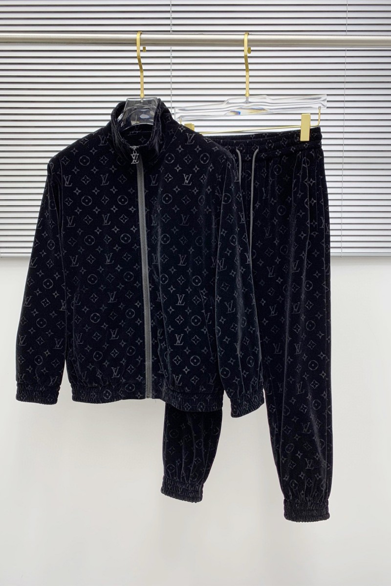 Louis Vuitton, Men's Tracksuit, Black