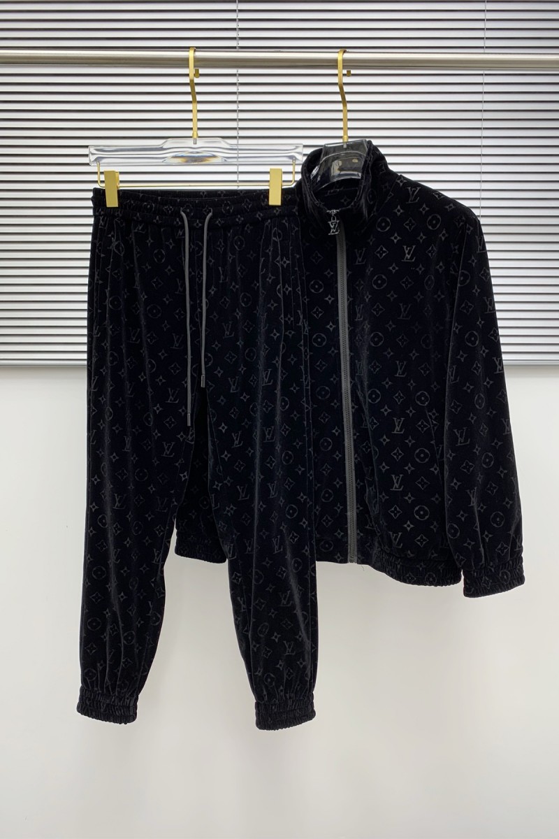 Louis Vuitton, Men's Tracksuit, Black