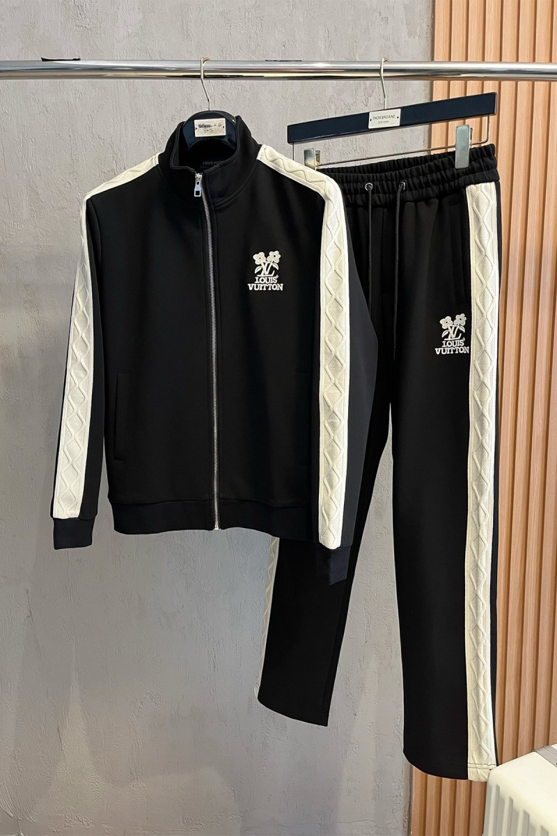 Louis Vuitton, Men's Tracksuit, Black