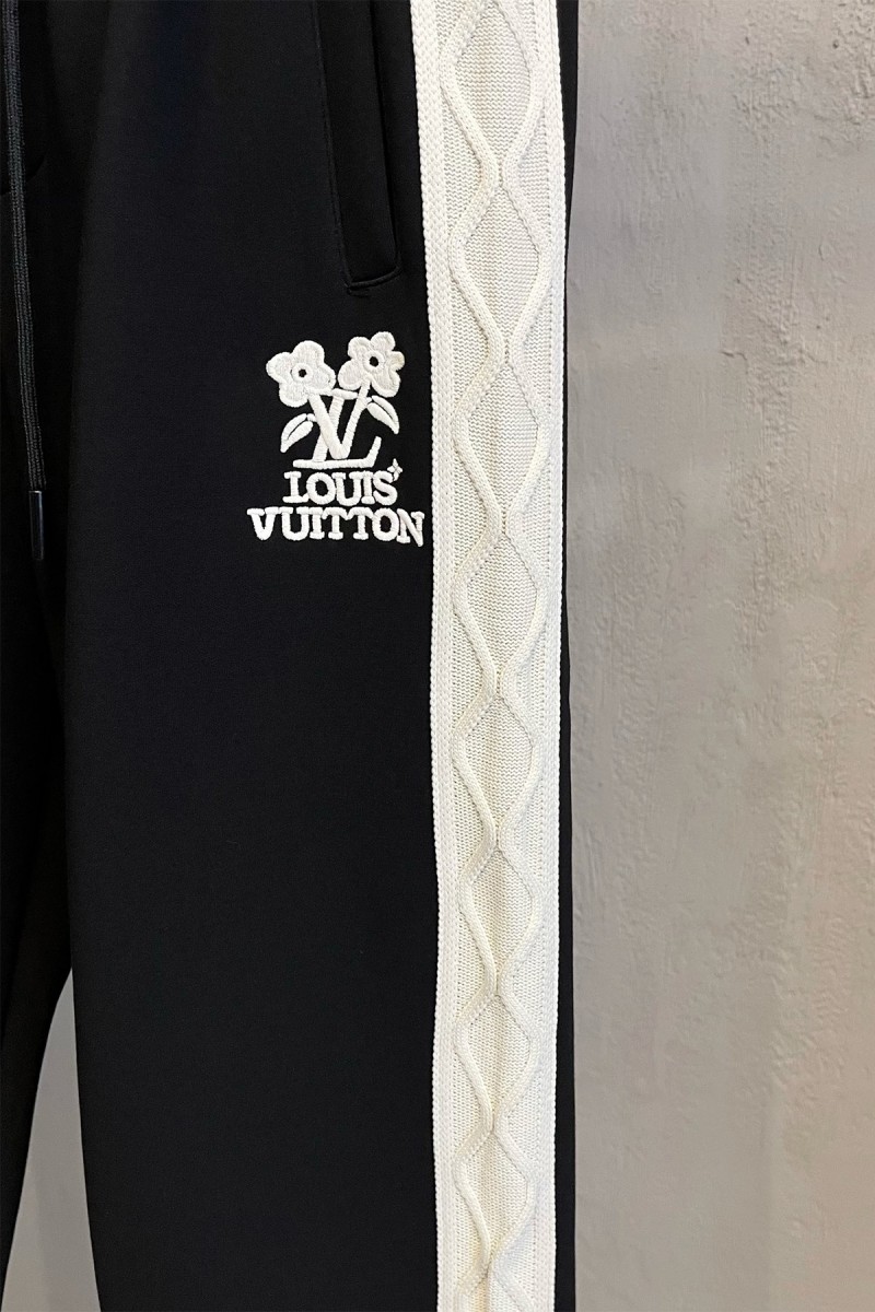 Louis Vuitton, Men's Tracksuit, Black