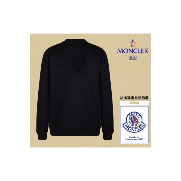 Moncler, Men's Pullover, Black