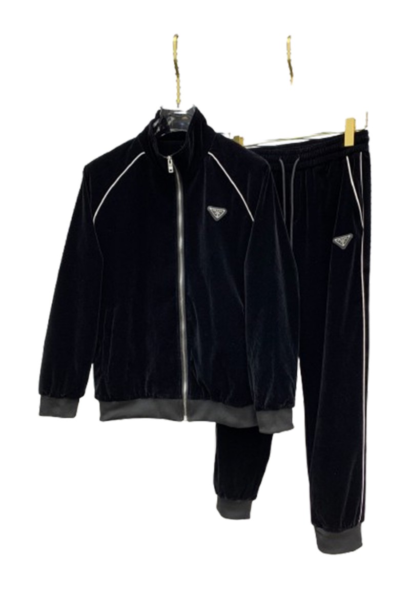 Prada, Men's Tracksuit, Black