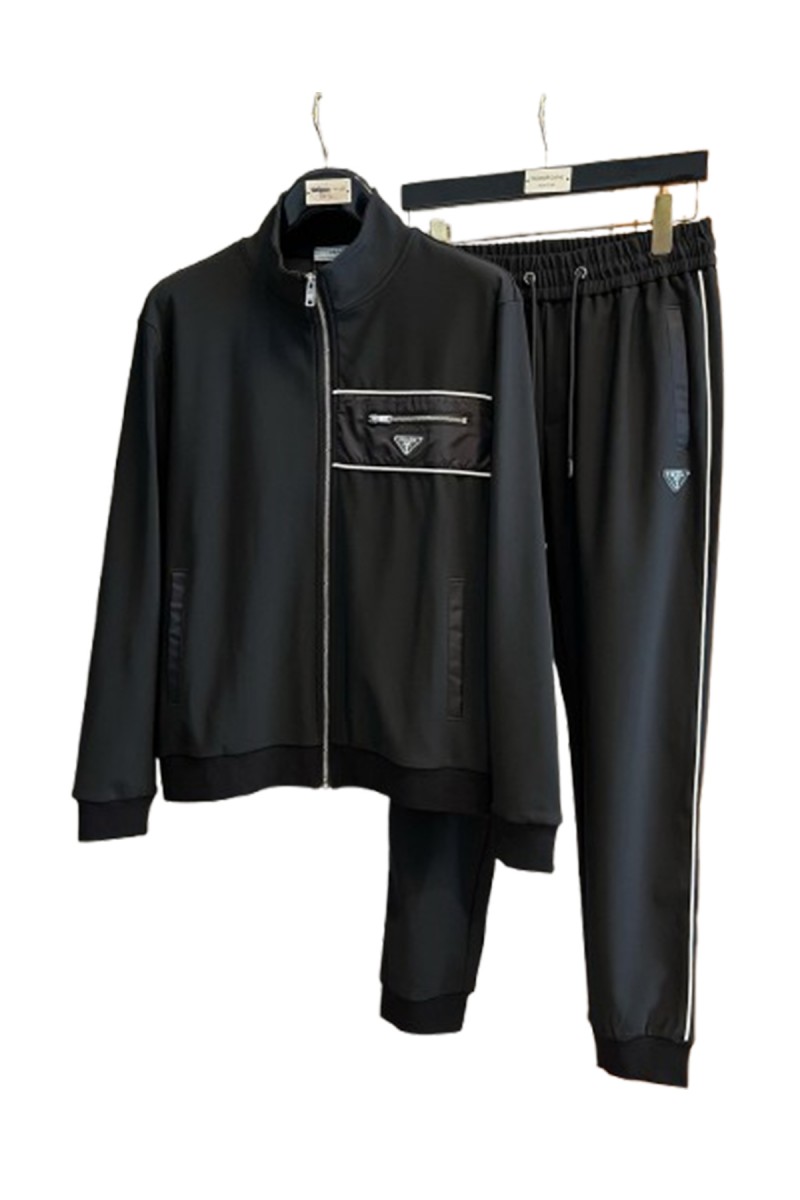 Prada, Men's Tracksuit, Black