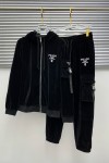 Prada, Men's Tracksuit, Black