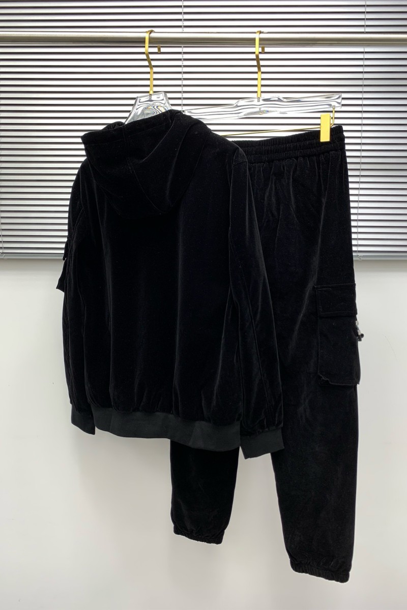 Prada, Men's Tracksuit, Black