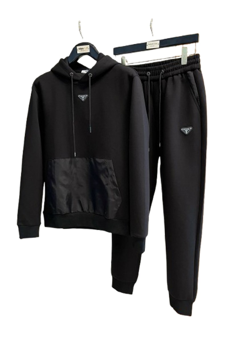 Prada, Men's Tracksuit, Black