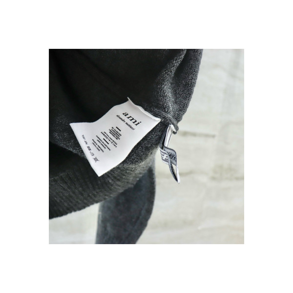 Ami, Men's Pullover, Grey