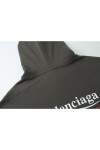 Balenciaga, Men's Hoodie, Grey