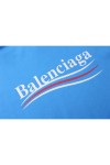 Balenciaga, Men's Hoodie, Blue