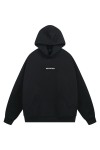 Balenciaga, Men's Hoodie, Black