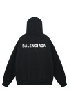 Balenciaga, Men's Hoodie, Black