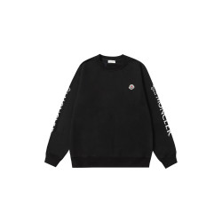 Moncler, Men's Pullover, Black