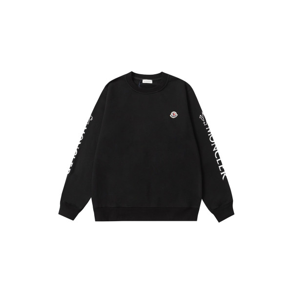 Moncler, Men's Pullover, Black