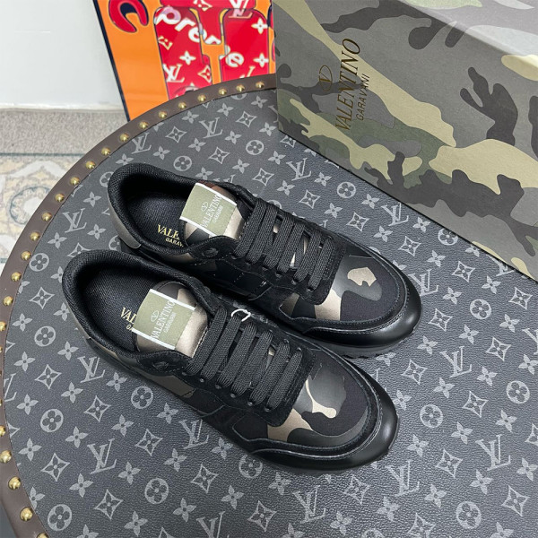 Valentino, Rockrunner, Heren Sneakers, Zwart