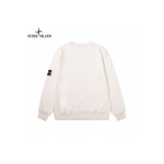 Stone Island, Men's Pullover, White