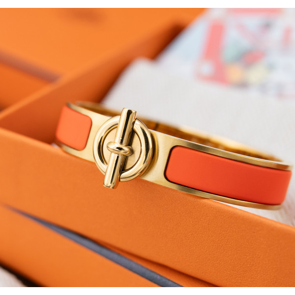 Hermes, Unisex Bracelet, Orange