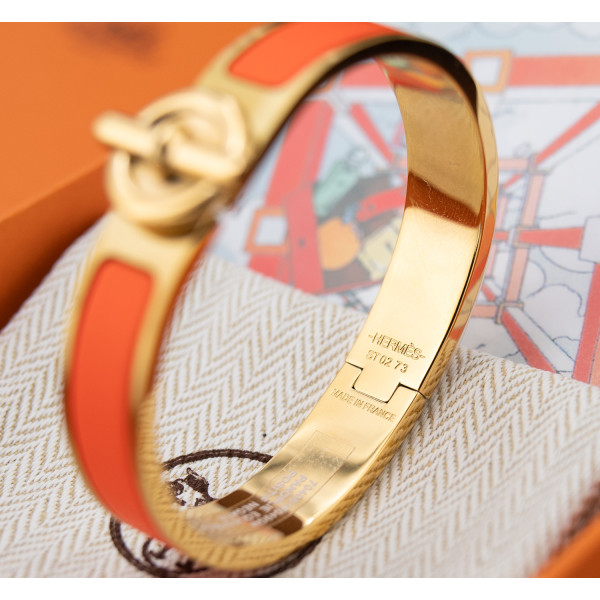 Hermes, Unisex Bracelet, Orange