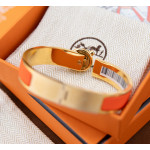 Hermes, Unisex Bracelet, Orange
