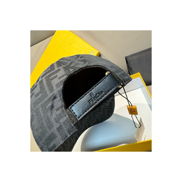 Fendi, Unisex Hat, Black