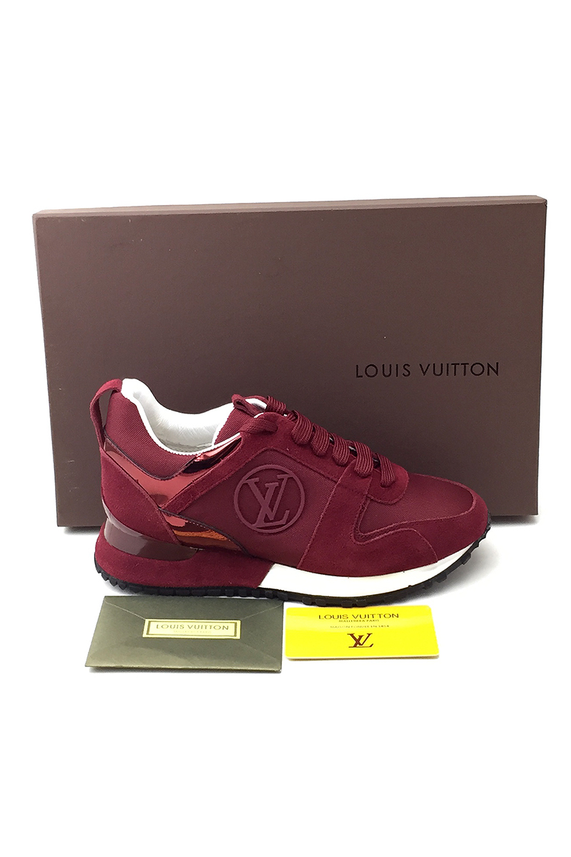 Louis Vuitton, Dames Sneakers, Bordeaux